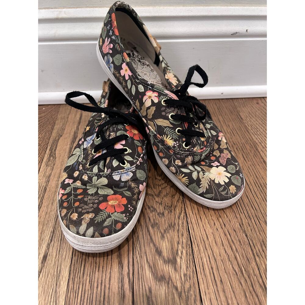 Keds x Rifle Paper Co. Champion Garden Party Floral Sneakers US Sz 9, UK 6.5